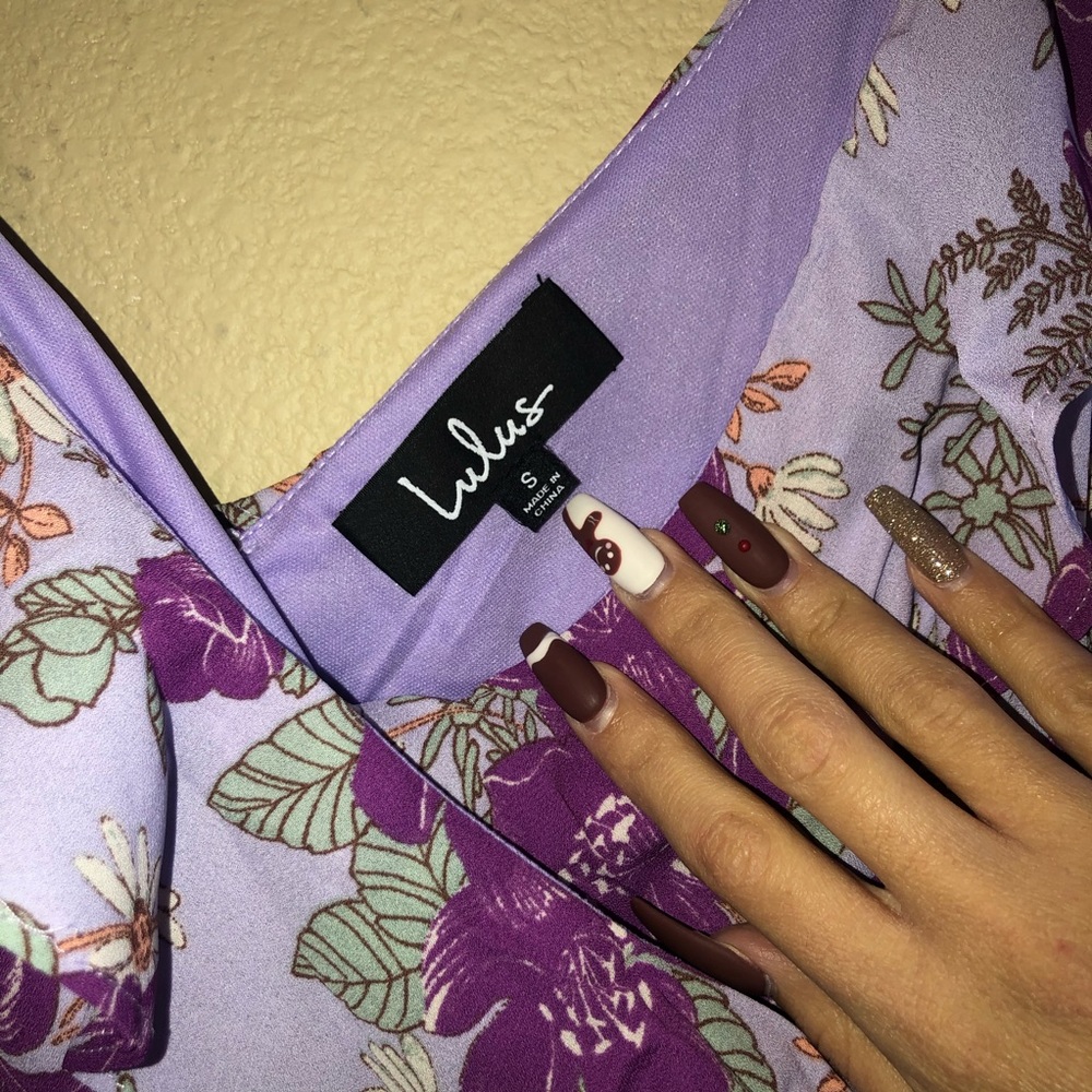 Lulu’s Fleur-Evermore Floral Print Midi Dress - Picture 8 of 8